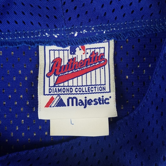 VINTAGE MAJESTIC LA DODGERS MESH JERSEY - Picture 6 of 7
